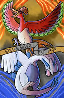 Gold and Silver - Ho-Oh and Lugia