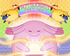 No Thoughts Only Egg